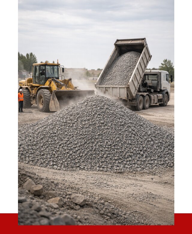 Купить щебень с доставкой в Когалыме от 2585 руб. | ПРОНЕРУДКгл