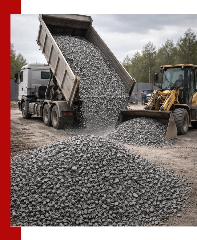 Доставка и продажа щебня гранитного в Когалыме