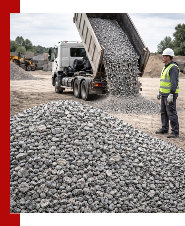 Доставка и продажа гранитного щебня фракции 5-20 в Когалыме