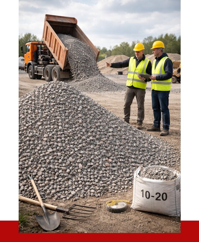 Гранитный щебень фракция 10-20 в Когалыме от 4342 руб.|ПРОНЕРУДКгл