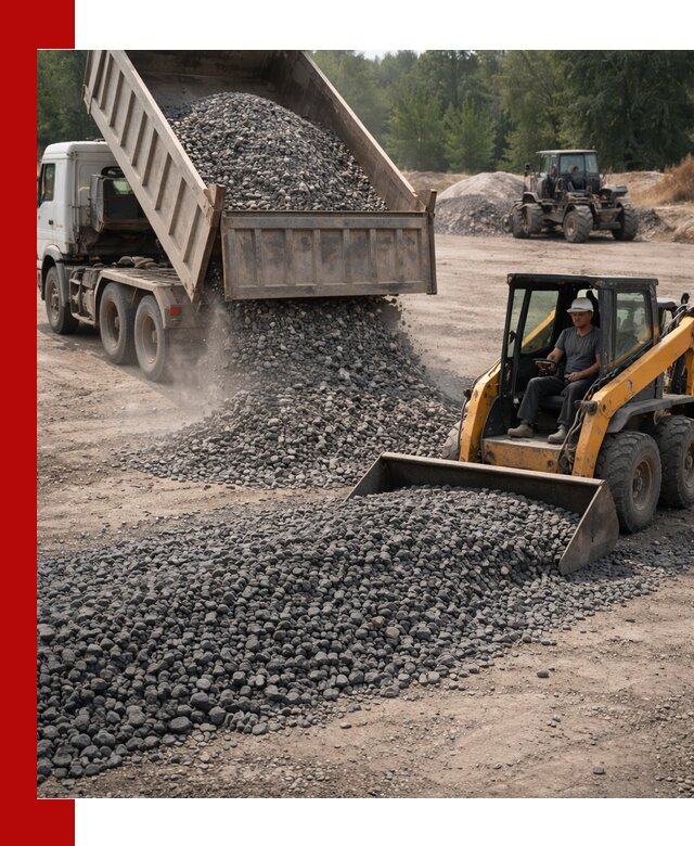 Гранитный щебень фракция 40-70 с доставкой в Когалыме