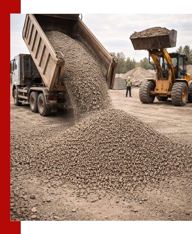 Гравийный щебень фракция 3–10 с доставкой в Когалыме