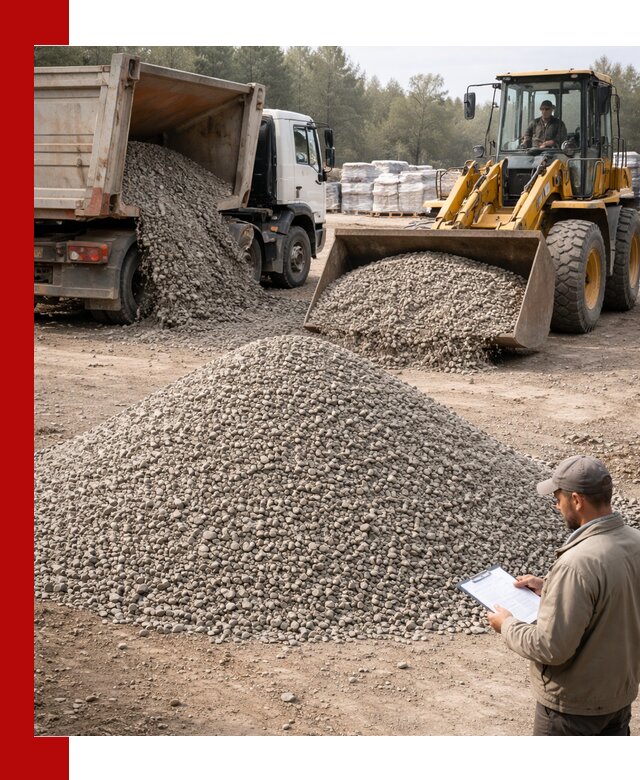 Гравийный щебень фракция 5–10 с доставкой в Когалыме