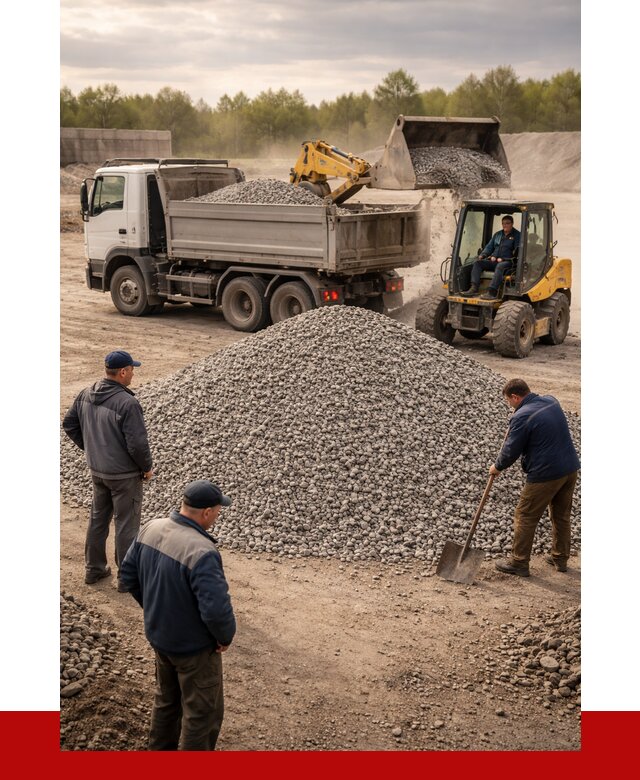 Гравийный щебень фракция 5-20 в Когалыме от 2481 р. ПРОНЕРУДКгл