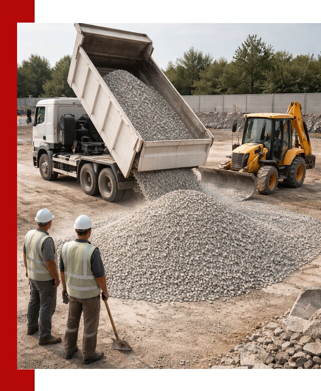 Купить известняковый щебень фракции 5–10 мм с доставкой в Когалыме