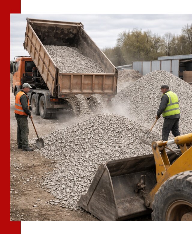 Доломитовый щебень фракции 5-20 с доставкой в Когалыме