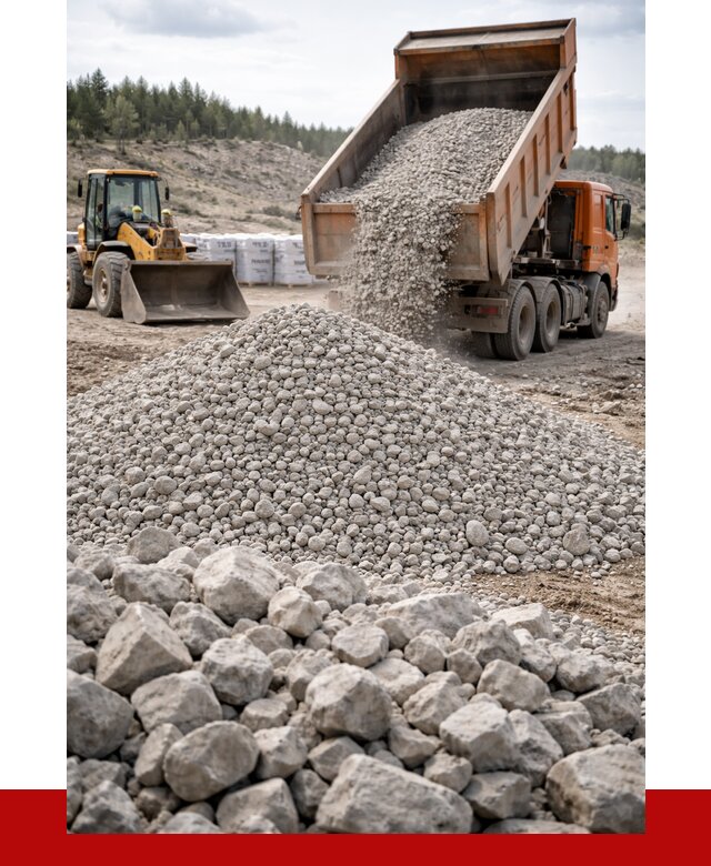 Доломитовый щебень фр. 20-40 в Когалыме от 4342 р. | ПРОНЕРУДКгл