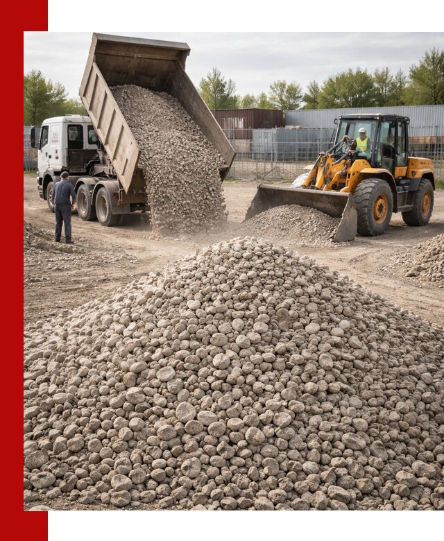 Доломитовый щебень фракции 20–41 с доставкой в Когалыме