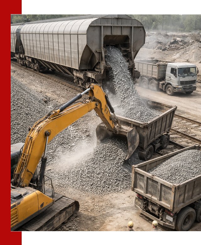 Доставка железнодорожного щебня в Когалыме крупными партиями быстрого отгруза