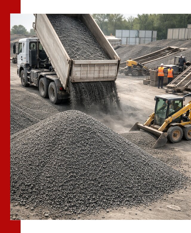 Вторичный щебень фракция 0–5 с доставкой в Когалыме