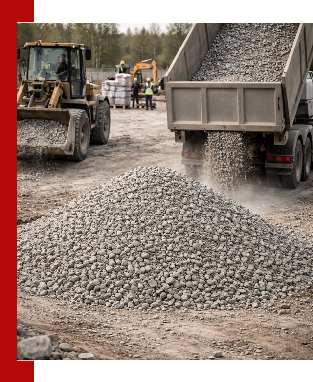 Вторичный щебень фракции 5-20 в Когалыме — доставка и продажа крупнотоннажно