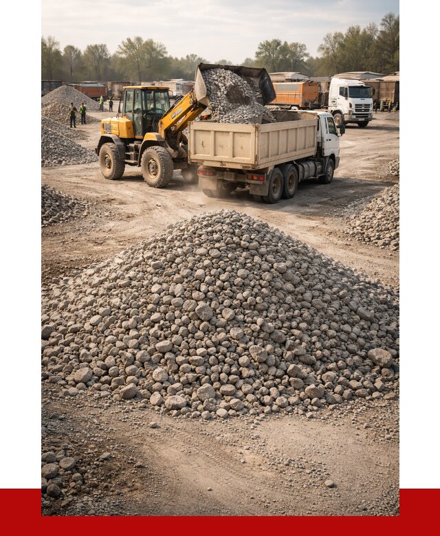 Вторичный щебень фракция 40-70 в Когалыме от 1799 р, ПРОНЕРУДКгл