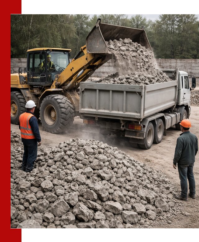 Вторичный щебень фракция 70–150 в Когалыме с доставкой