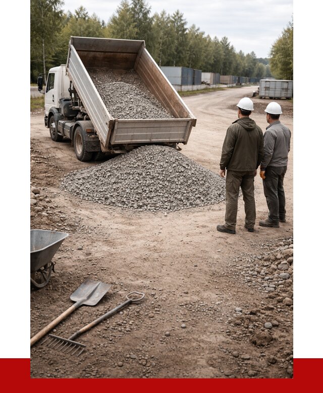 Бетонный щебень фракция 5-20 в Когалыме от 3308 р., ПРОНЕРУДКгл