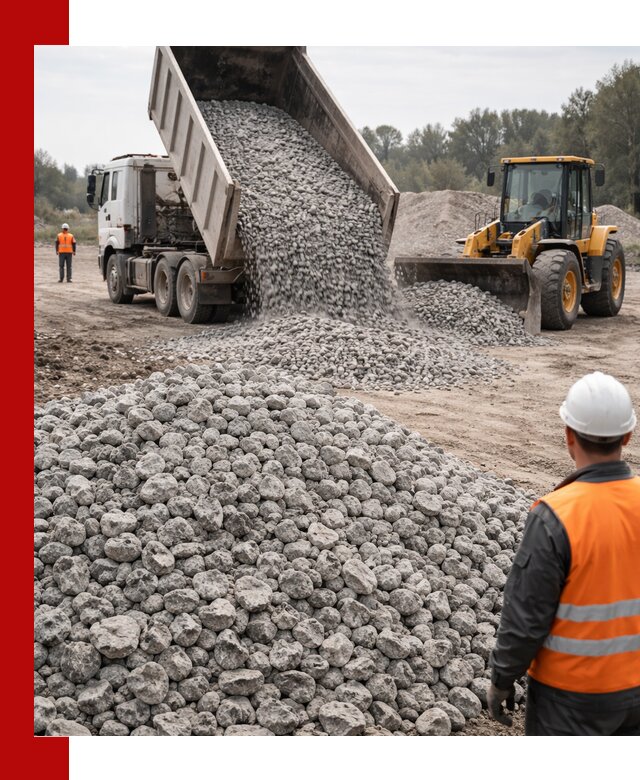 Доставка бетонного щебня фракции 20-40 в Когалыме