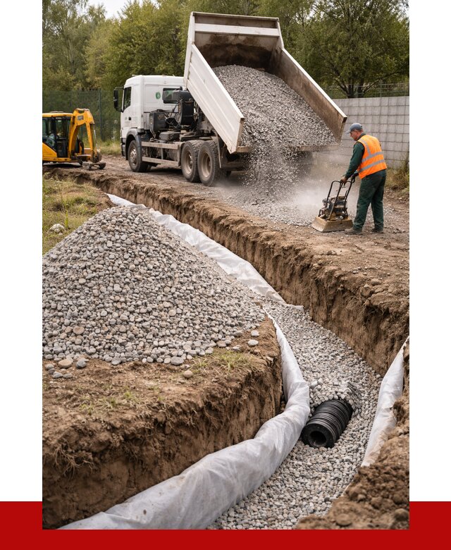 Щебень для дренажа в Когалыме от 1913 р., ПРОНЕРУДКгл доставка
