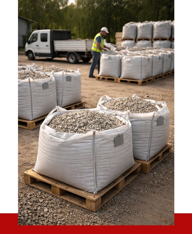 Щебень в мешках с доставкой в Когалыме от 4342 р. | ПРОНЕРУДКгл
