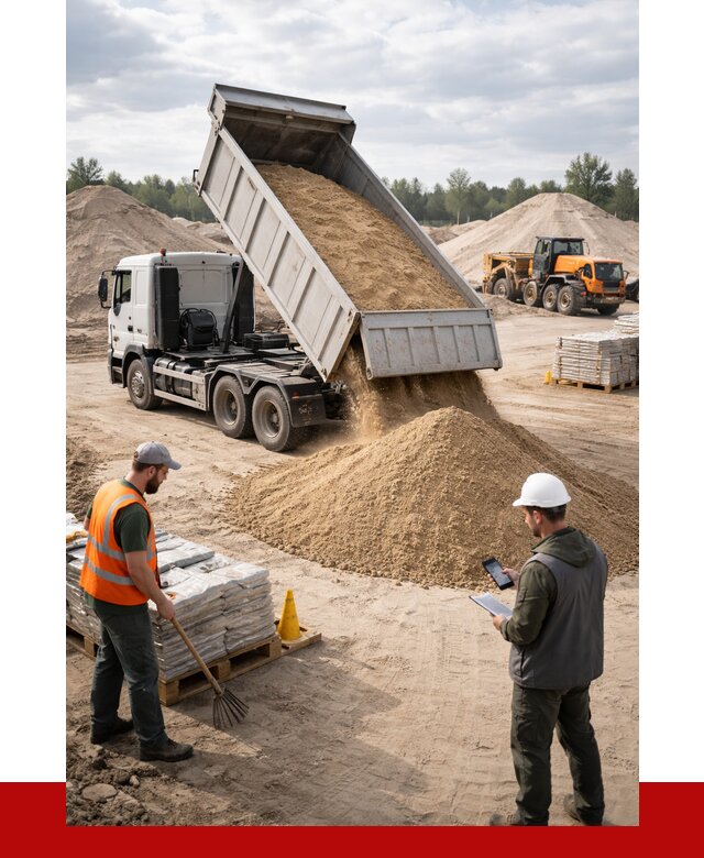Карьерный песок с доставкой в Когалыме от 3722 р. ПРОНЕРУДКгл