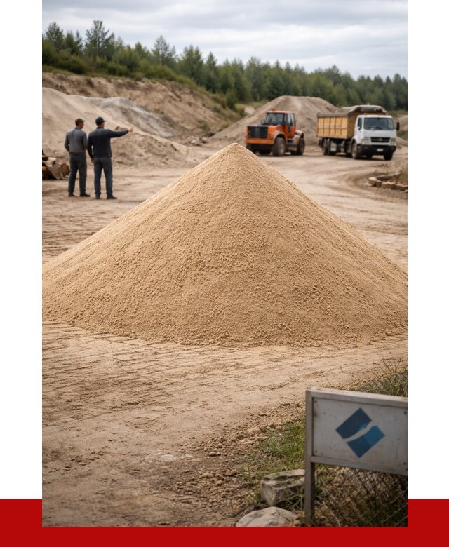 Карьерный песок навалом в Когалыме от 1861 р. | ПРОНЕРУДКгл