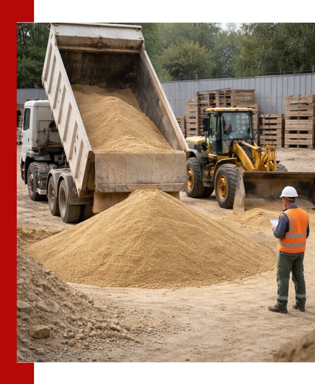 Доставка карьерного мелкозернистого песка в Когалыме
