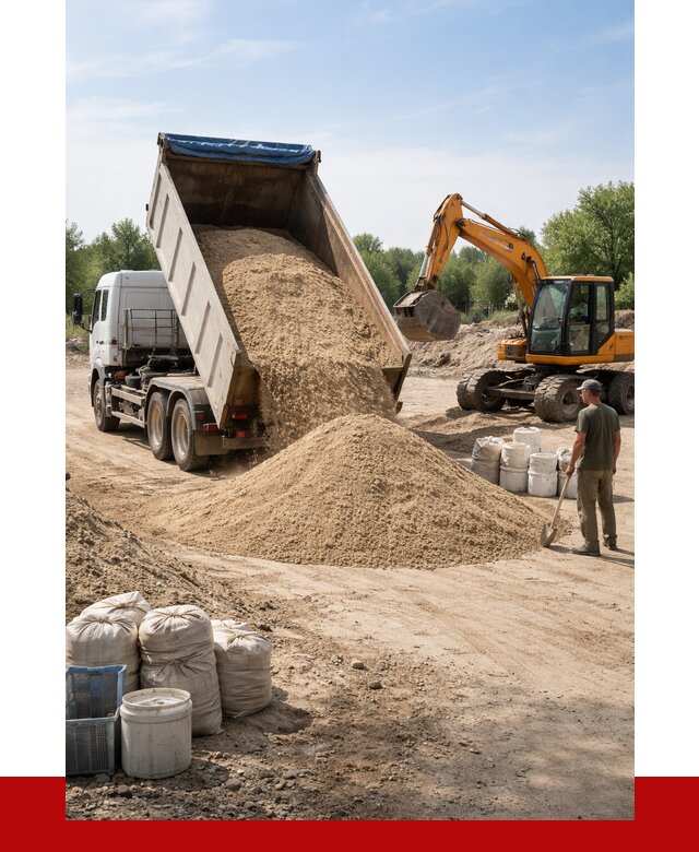 Купить речной песок в Когалыме от 1241 р. за куб | ПРОНЕРУДКгл