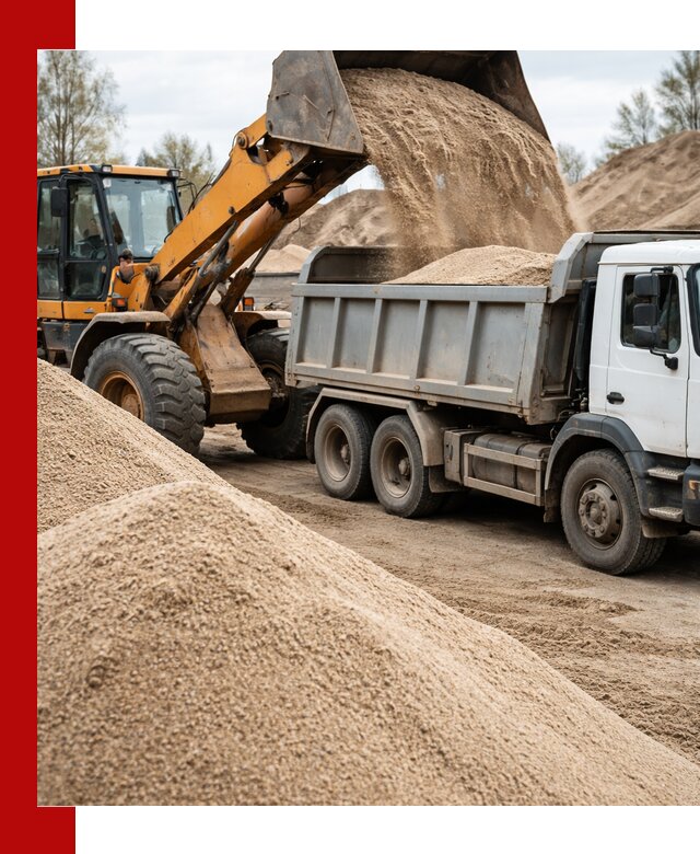 Доставка сеяного песка в Когалыме оптом и в розницу