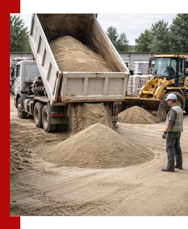 Поставка и доставка песка для бетона в Когалыме