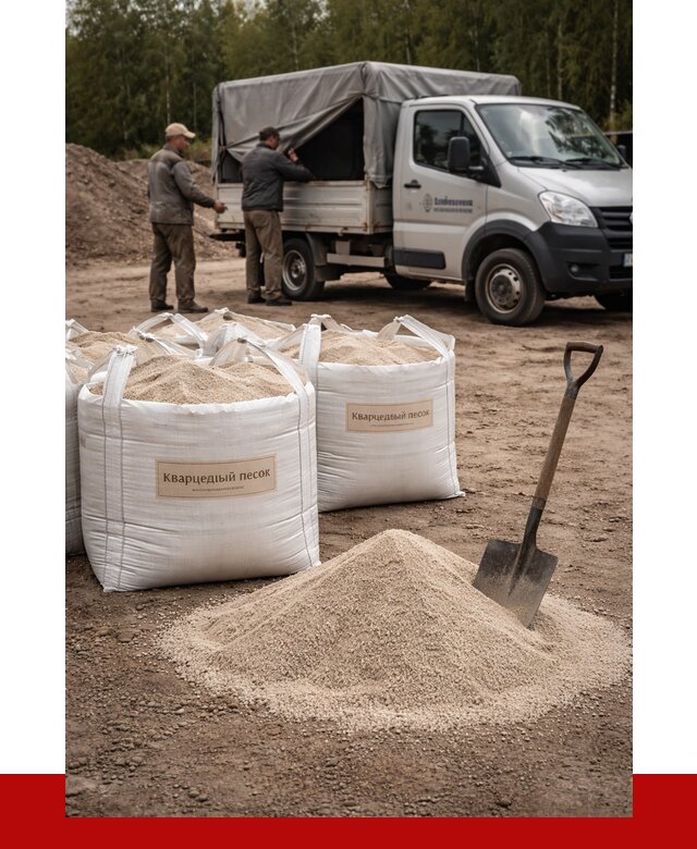 Кварцевый песок для пескоструя в Когалыме от 4652 р. | ПРОНЕРУДКгл