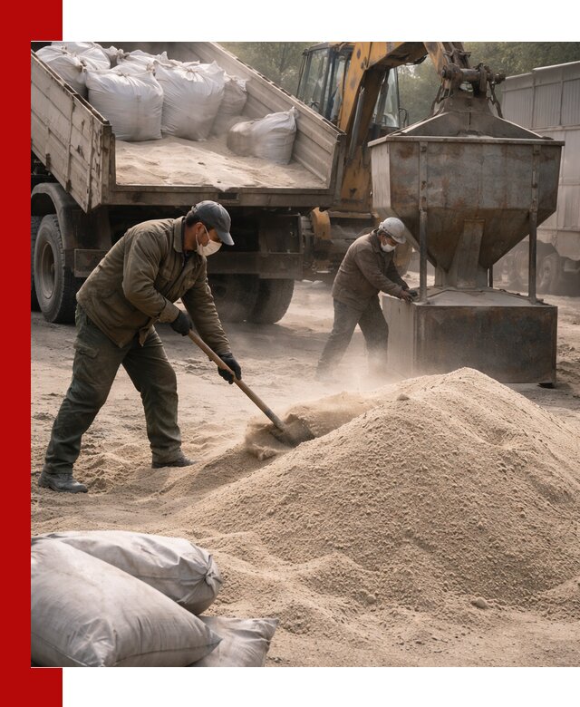 Кварцевый песок для пескоструя в Когалыме — доставка и качество