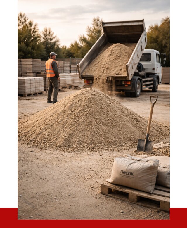 Купить сухой песок в Когалыме с доставкой от 2481 р. | ПРОНЕРУДКгл