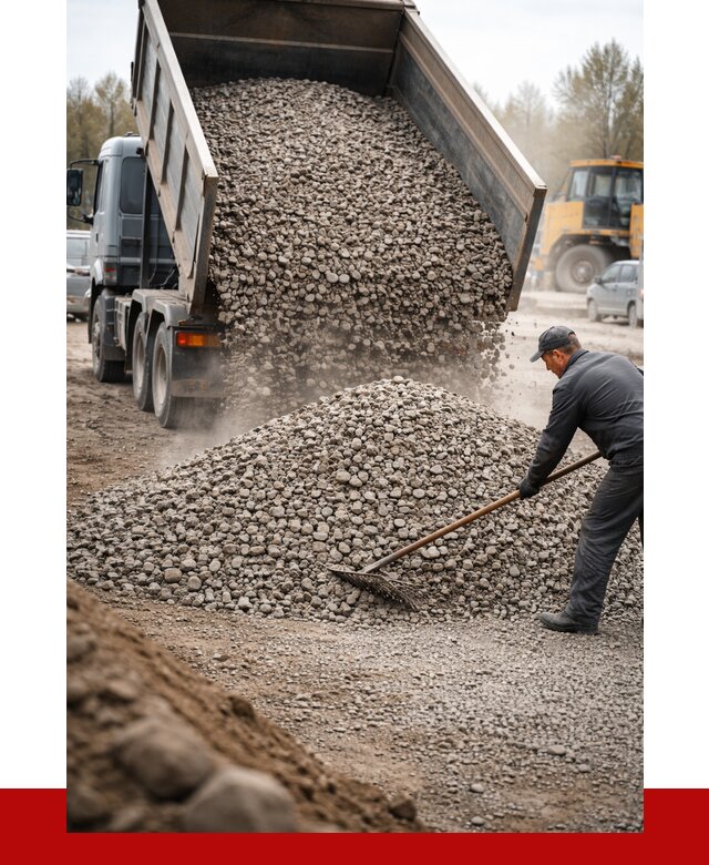 Гравий фракция 20-40 в Когалыме от 2585 р. доставка | ПРОНЕРУДКгл