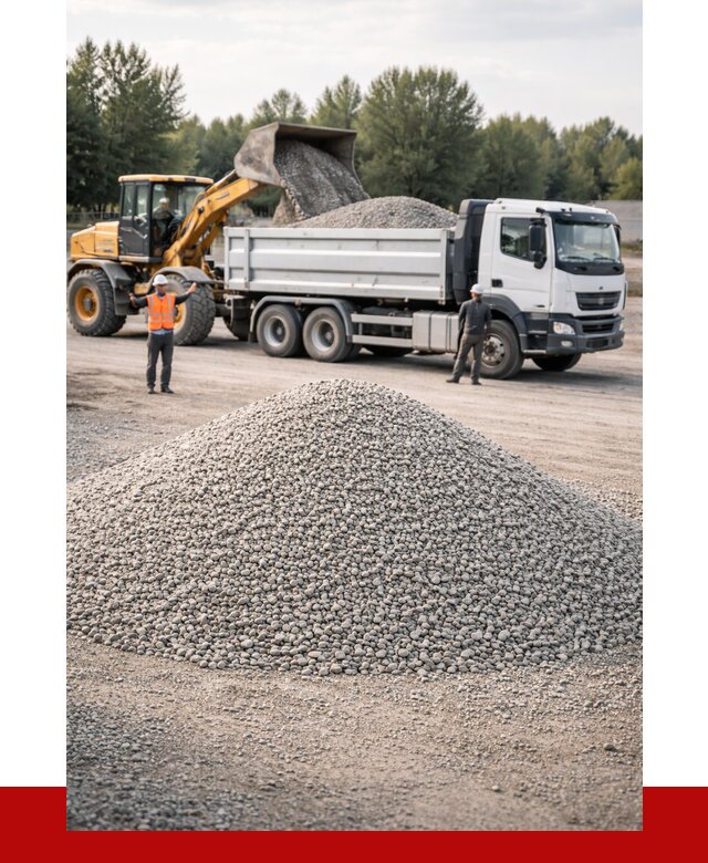 Купить мытый гравий в Когалыме от 3618 р, доставка ПРОНЕРУДКгл