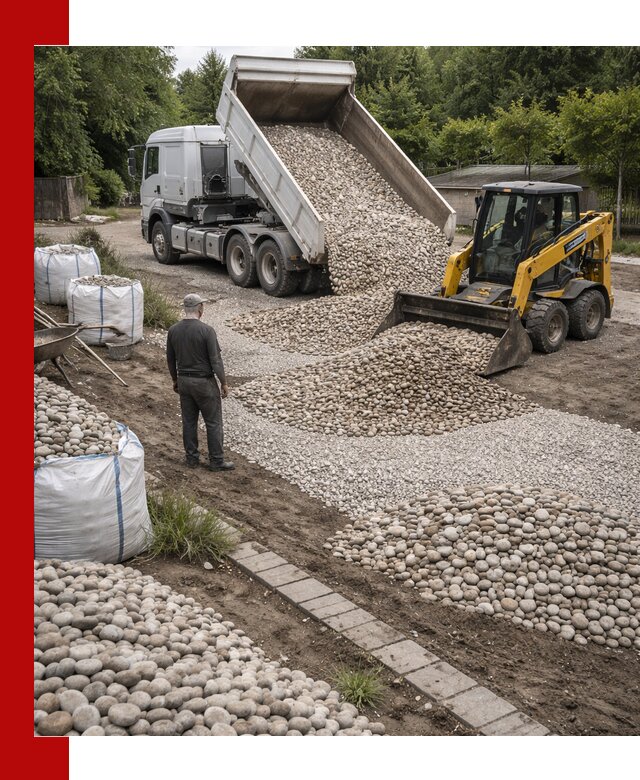 Доставка морской гальки оптом и в розницу в Когалыме
