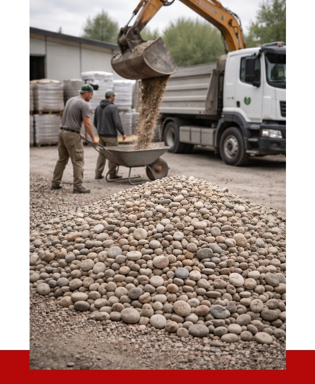 Галька декоративная в Когалыме от 3308 р. за куб | ПРОНЕРУДКгл