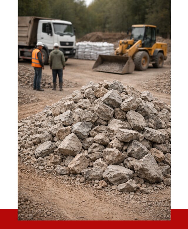 Купить бутовый камень с доставкой в Когалыме от 2378 р. | ПРОНЕРУДКгл