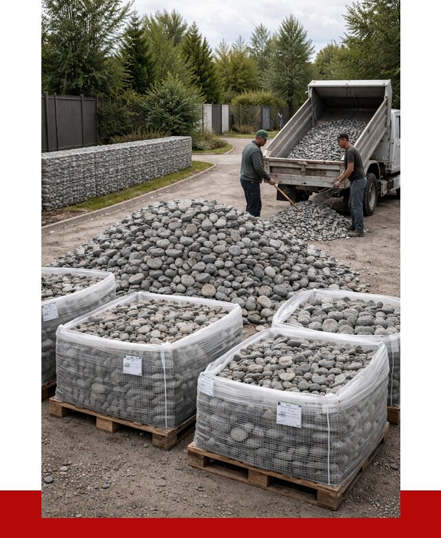 Камень для габионов в Когалыме от 4342 р. за куб | ПРОНЕРУДКгл