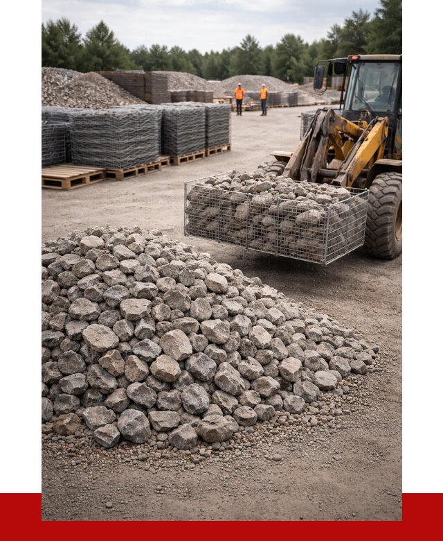 Камень для габионов фракция 70-150 в Когалыме от 4342 р. | ПРОНЕРУДКгл