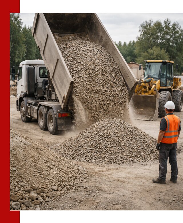 Доставка щпс в Когалыме — щебеночно-песчаная смесь под заборы и дорожки