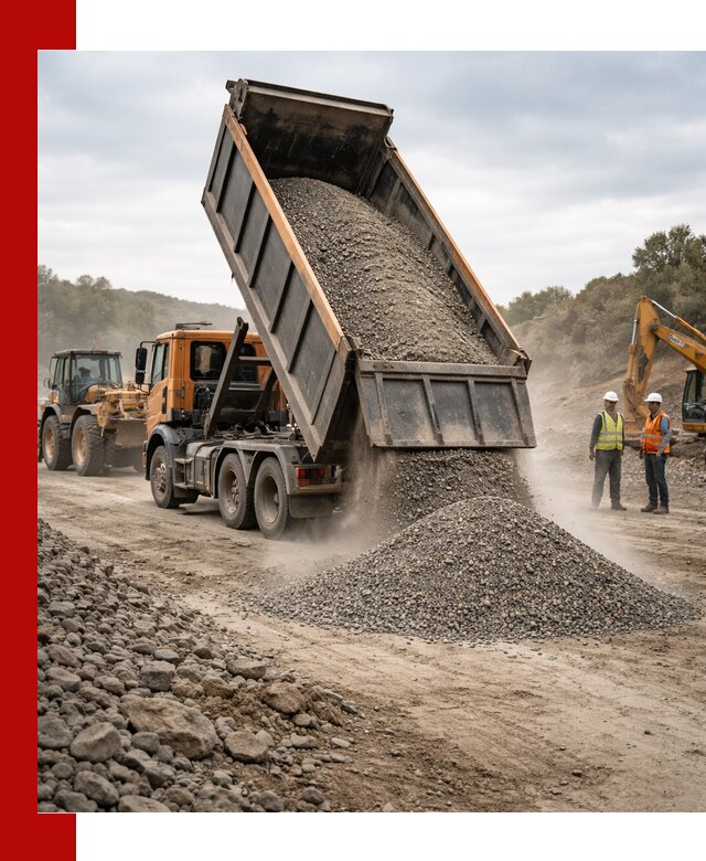 Щебёночно-песчаная смесь ЩПС С1 с доставкой в Когалыме