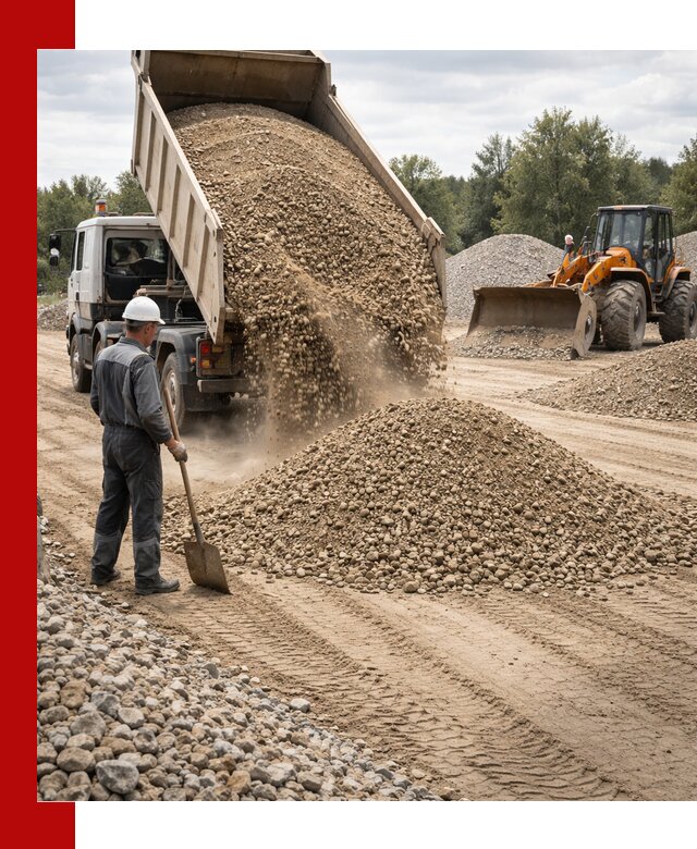 Доставка щпс С3 в Когалыме самосвалами и бортовыми грузовиками