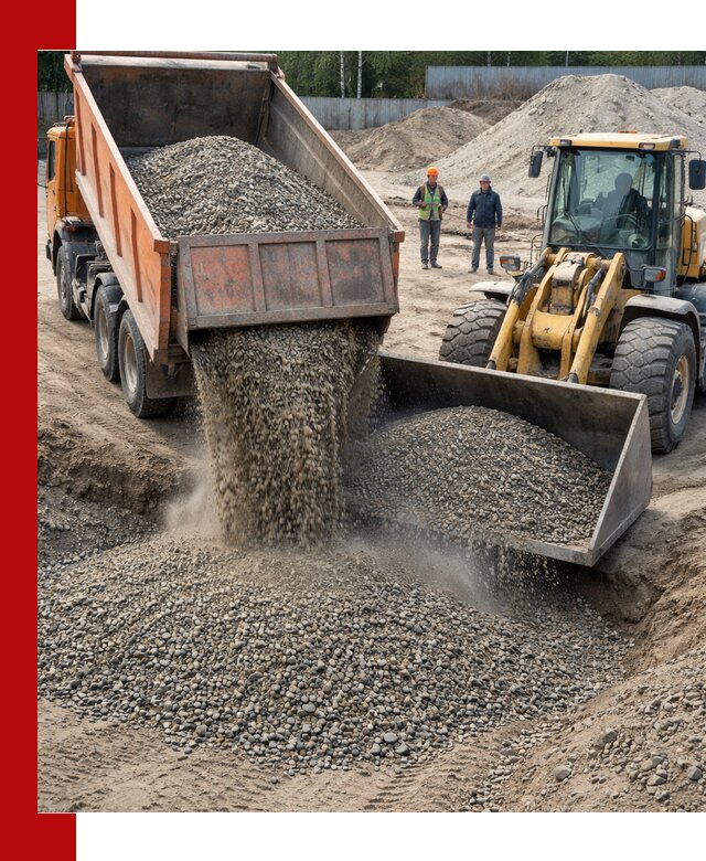 Доставка щпс С9 самосвалами по выгодным тарифам в Когалыме