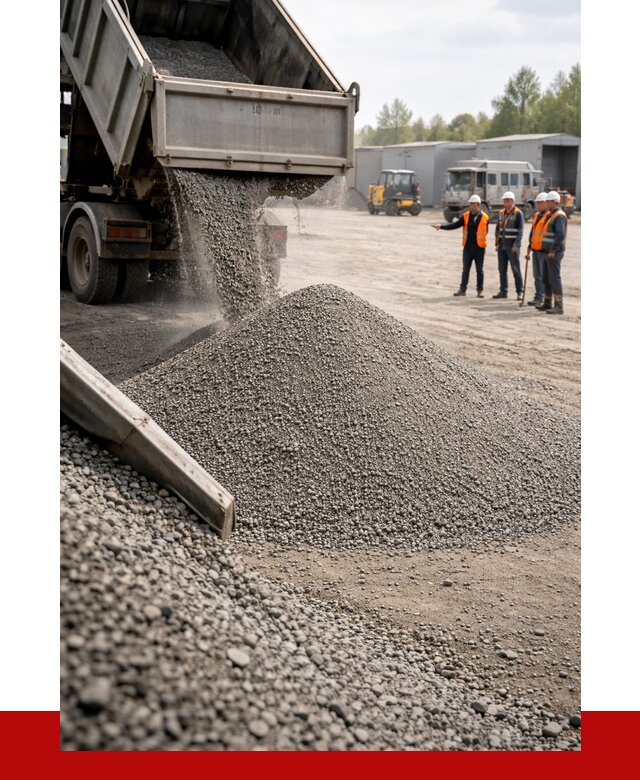 Гравийный отсев 0-5 в Когалыме от 1241 р. с доставкой | ПРОНЕРУДКгл
