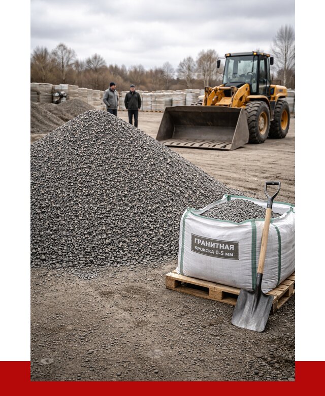 Купить гранитную крошку в Когалыме от 4962 р. с доставкой | ПРОНЕРУДКгл