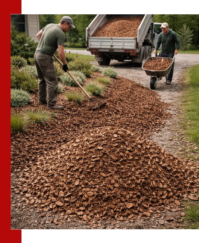 Крошка для мульчирования с доставкой в Когалыме