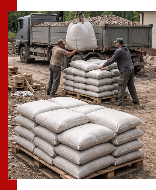Керамзит в мешках с доставкой в Когалыме от компании-поставщика