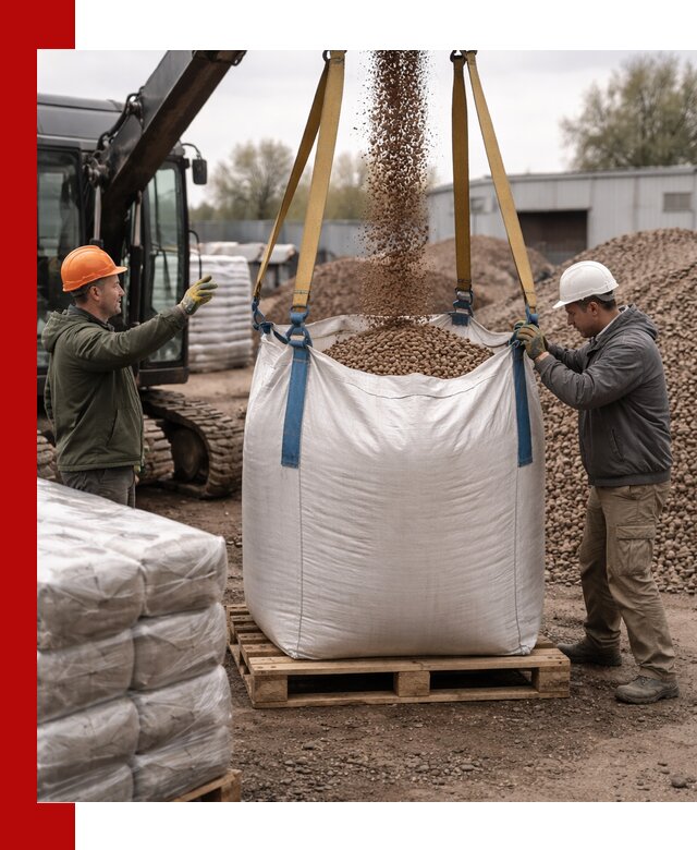 Керамзит в биг-бегах с доставкой в Когалыме