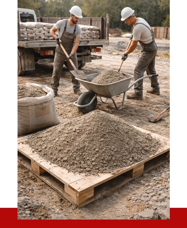 Цементно песчаная смесь М100 в Когалыме от 5376 р. за куб | ПРОНЕРУДКгл