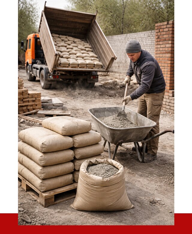 Купить сухую смесь для кладки в Когалыме от 1241 р. | ПРОНЕРУДКгл