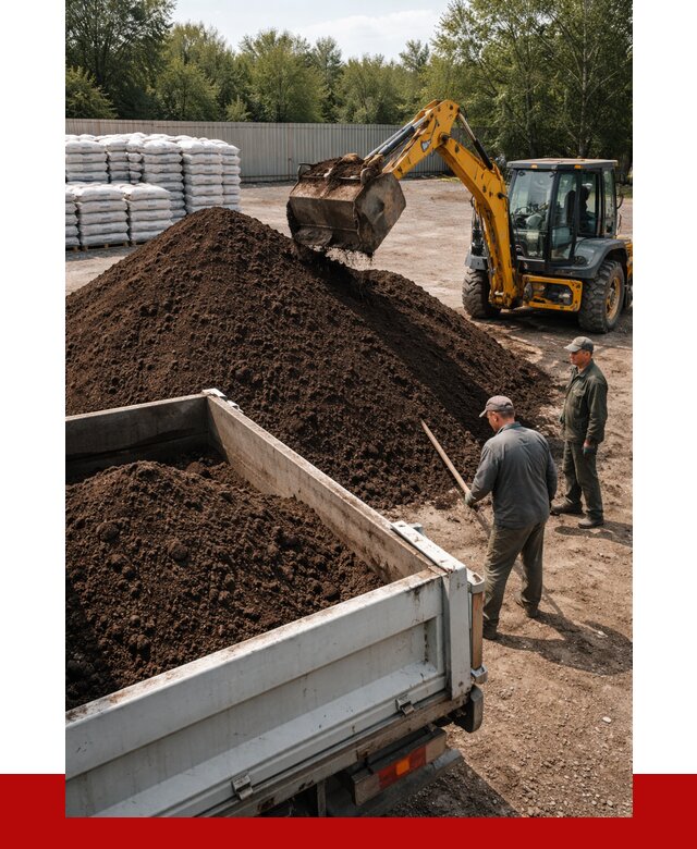 Растительный грунт с доставкой в Когалыме от 3308 р. | ПРОНЕРУДКгл