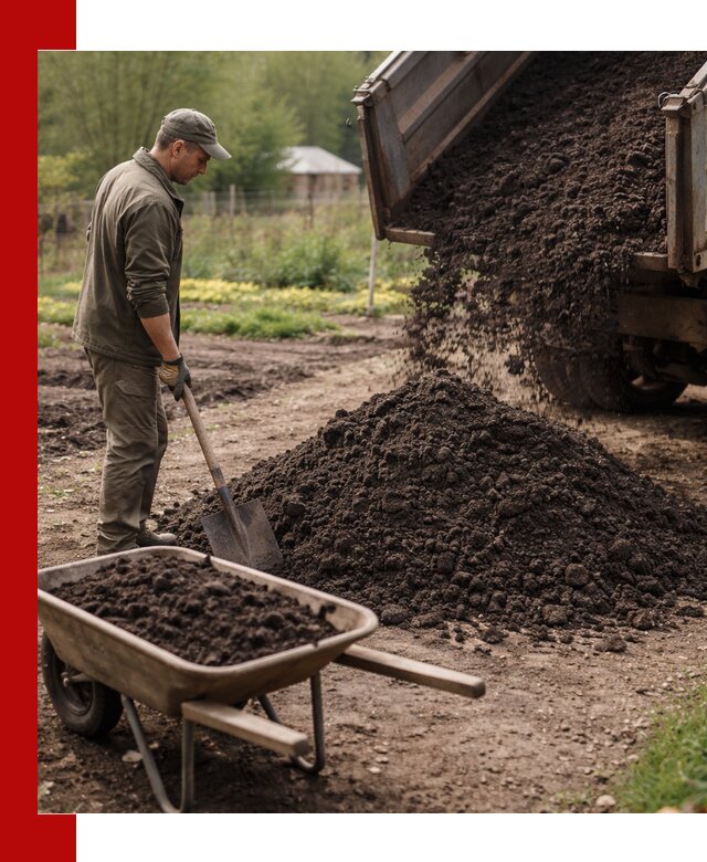 Доставка качественной земли для огорода в Когалыме